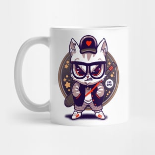 Bad Cute Cat Mug